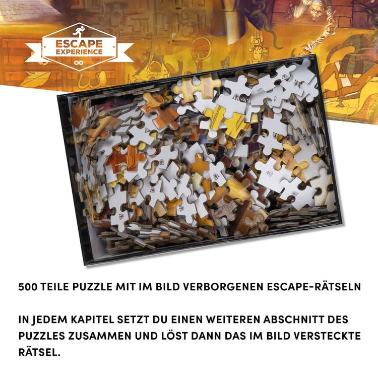 Produktbild: Escape Experience &ndash; Puzzle-R&auml;tsel &ndash; Der Schatz der Pyramide