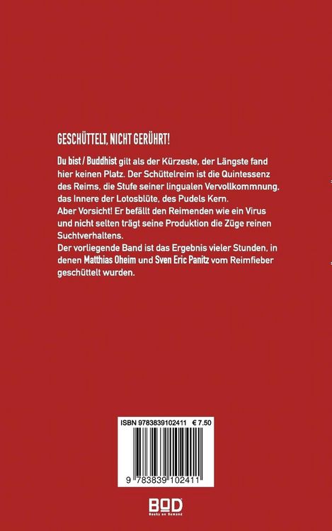 Produktbild: Gesch&uuml;ttelt, nicht ger&uuml;hrt!
