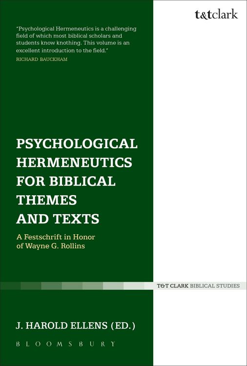 Produktbild: Psychological Hermeneutics for Biblical Themes and Text