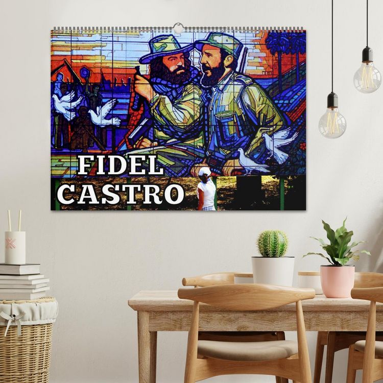 Produktbild: FIDEL CASTRO (Wandkalender 2026 DIN A2 quer), CALVENDO Monatskalender