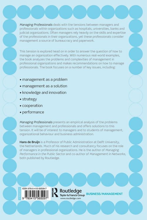 Produktbild: Managing Professionals