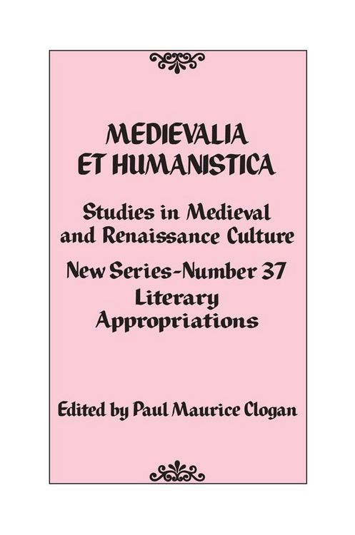 Produktbild: Medievalia et Humanistica, No. 37