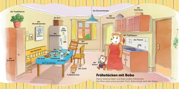 Produktbild: Bobo Siebenschl&auml;fer Mein Memo-Buch