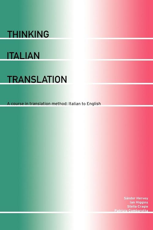 Produktbild: Thinking Italian Translation