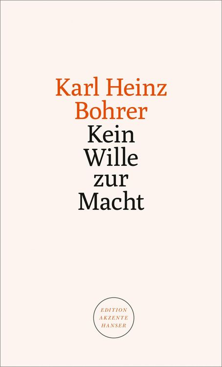 Produktbild: Kein Wille zur Macht