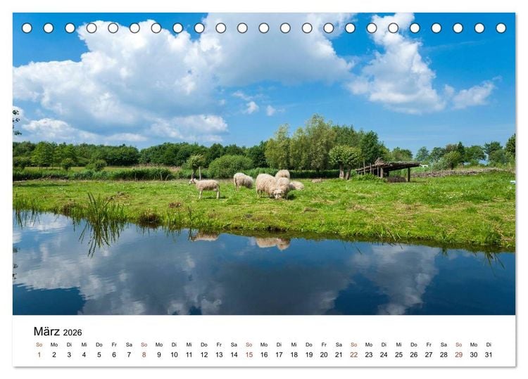 Produktbild: OSTSEE Wundersch&ouml;nes Deutschland (Tischkalender 2026 DIN A5 quer), CALVENDO Monatskalender