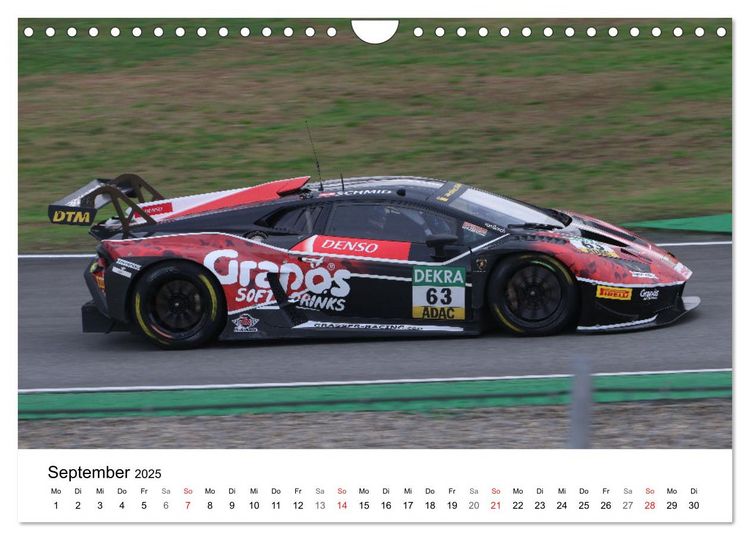 Produktbild: Motorsport aus Sant&rsquo;Agata (Wandkalender 2025 DIN A4 quer), CALVENDO Monatskalender