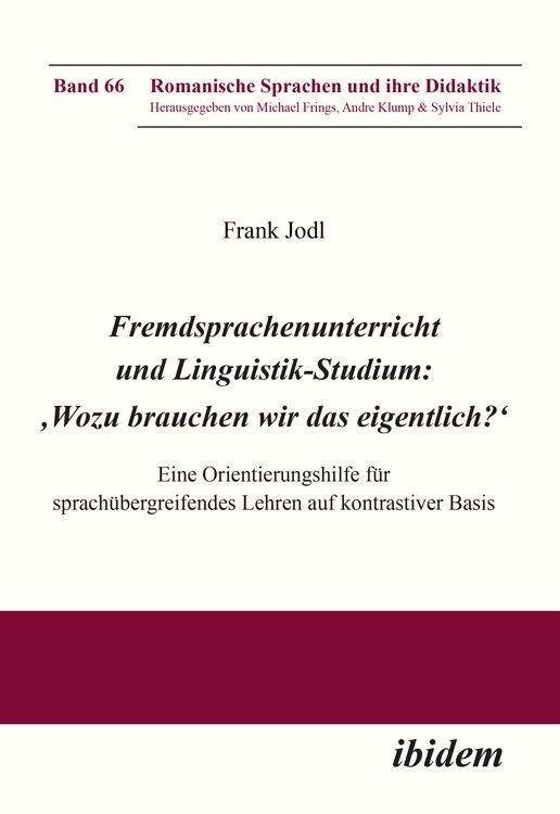Produktbild: Fremdsprachenunterricht und Linguistik-Studium: 'Wozu brauchen wir das eigentlich?'