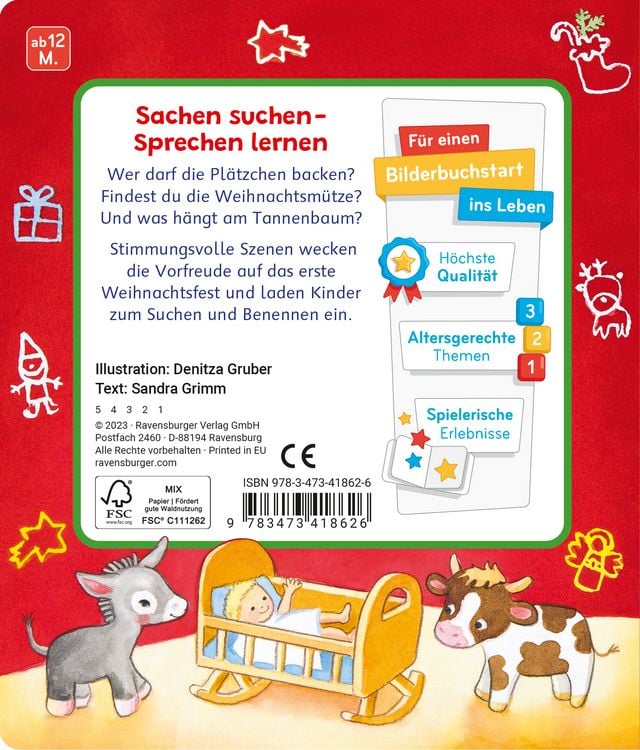 Produktbild: Mein erstes Sachen suchen: Frohe Weihnachten