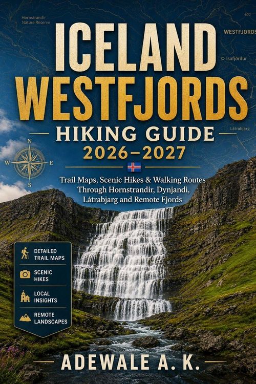 Produktbild: ICELAND WESTFJORDS HIKING GUIDE 2026-2027