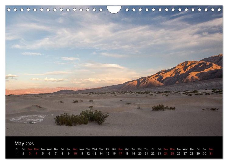 Produktbild: Death Valley California (Wall Calendar 2026 DIN A4 landscape), CALVENDO 12 Month Wall Calendar