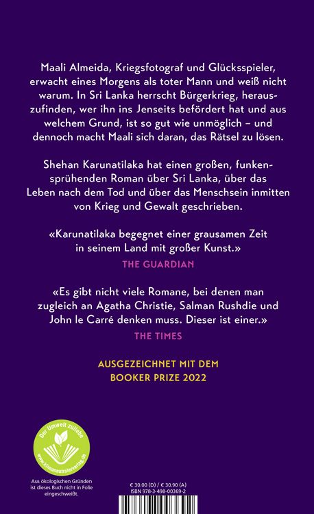 Produktbild: Die sieben Monde des Maali Almeida