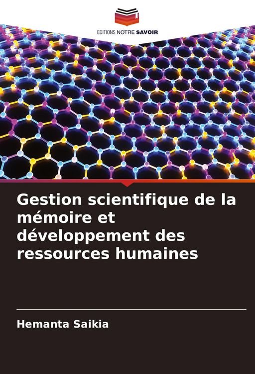 Produktbild: Gestion scientifique de la m&eacute;moire et d&eacute;veloppement des ressources humaines