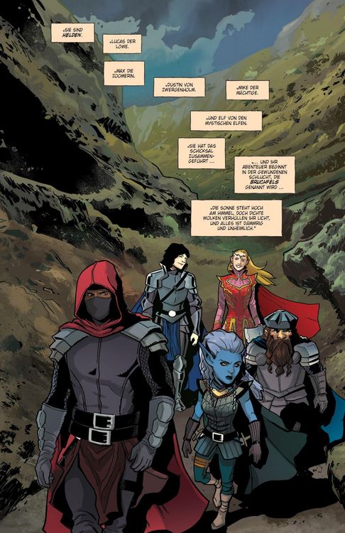 Produktbild: Stranger Things und Dungeons & Dragons - Der Crossover-Comic zur Netflix-Erfolgsserie und Pen & Paper-Games