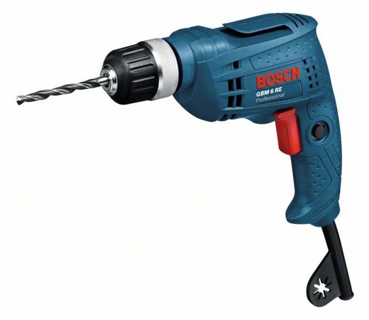 Produktbild: Bosch Professional GBM 6 RE 1-Gang-Bohrmaschine 350W