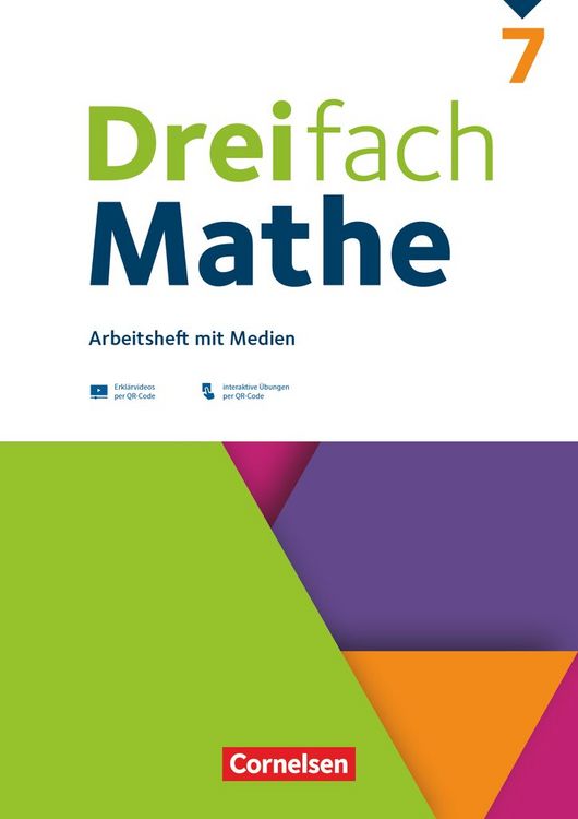 Produktbild: Dreifach Mathe - Ausgabe 2021 - 7. Schuljahr