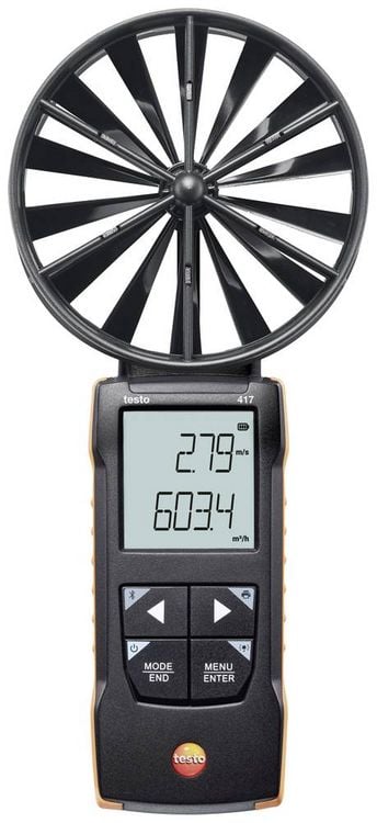 Produktbild: Testo 417-1 Anemometer 0.3 bis 20 m/s
