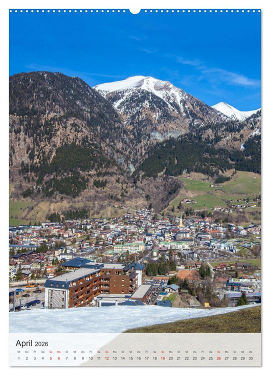 Produktbild: Bad Hofgastein (Wandkalender 2026 DIN A2 hoch), CALVENDO Monatskalender