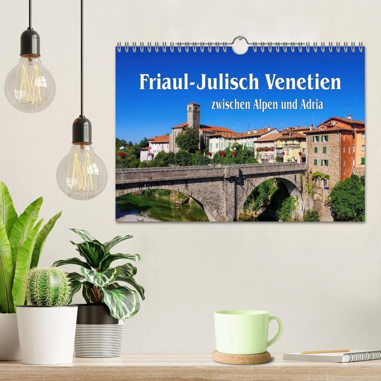 Produktbild: Friaul-Julisch Venetien - zwischen Alpen und Adria (Wandkalender 2026 DIN A4 quer), CALVENDO Monatskalender