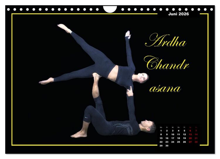Produktbild: Yoga - Asana (Wandkalender 2026 DIN A4 quer), CALVENDO Monatskalender