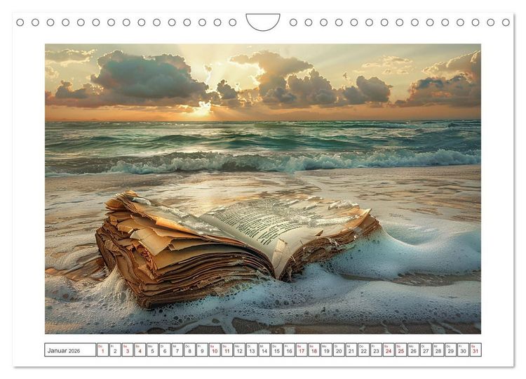Produktbild: Strandgut (Wandkalender 2026 DIN A4 quer), CALVENDO Monatskalender
