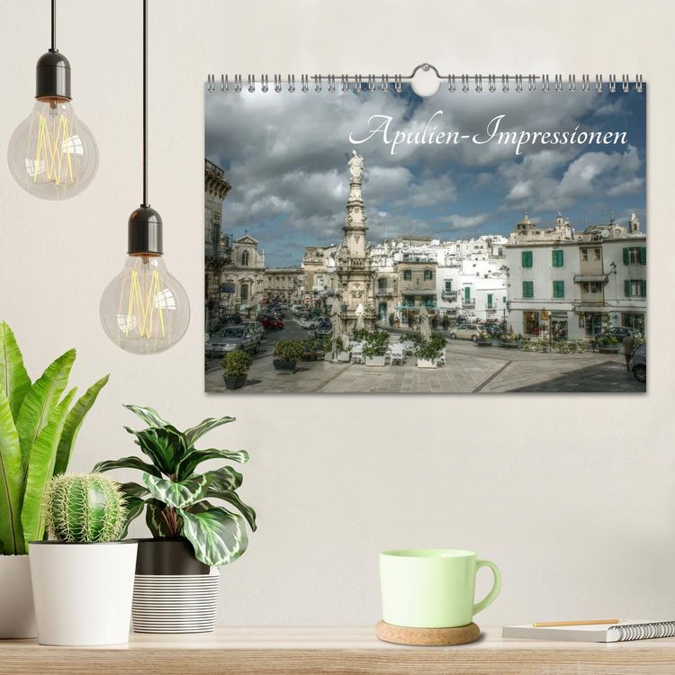 Produktbild: Apulien &ndash; Impressionen (Wandkalender 2026 DIN A4 quer), CALVENDO Monatskalender