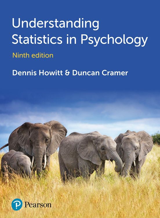 Produktbild: Understanding Statistics in Psychology