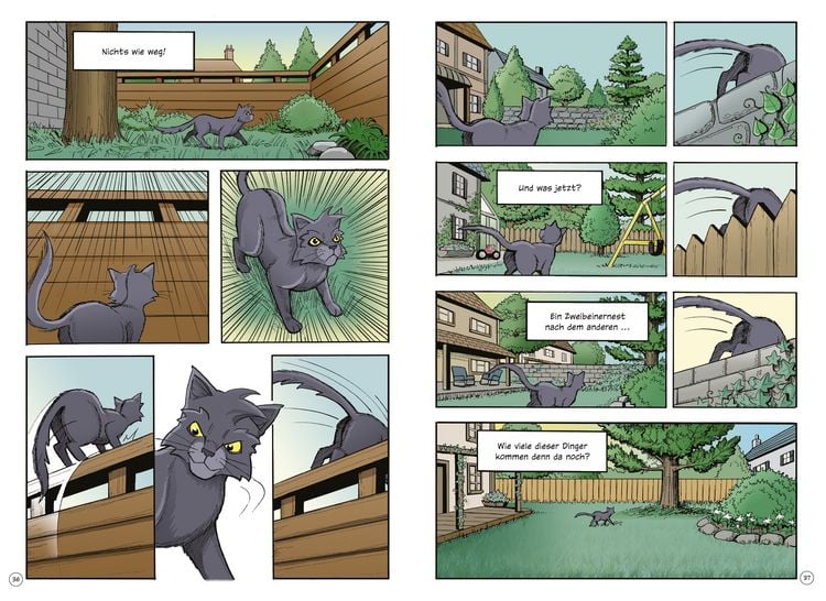Produktbild: Warrior Cats - Graustreifs Weg zur&uuml;ck