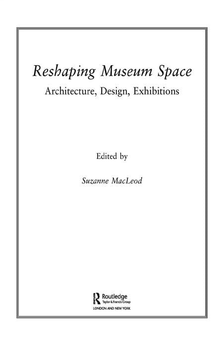 Produktbild: Reshaping Museum Space