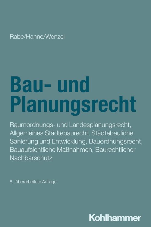 Produktbild: Bau- und Planungsrecht