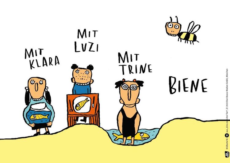 Produktbild: Eins Zwei Drei Tier. Kamishibai Bildkartenset