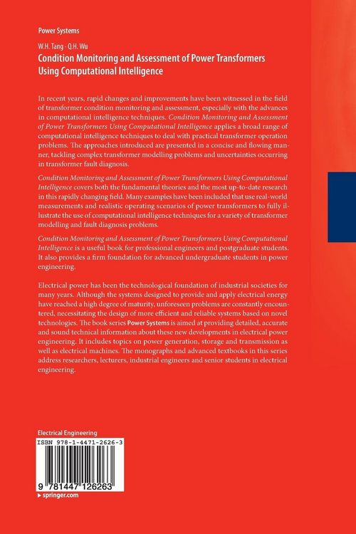 Produktbild: Condition Monitoring and Assessment of Power Transformers Using Computational Intelligence