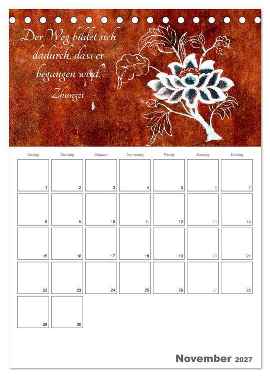 Produktbild: Harmonie und Freude Buddhistische Weisheiten 2027 (Tischkalender 2027 DIN A5 hoch), CALVENDO Monatskalender