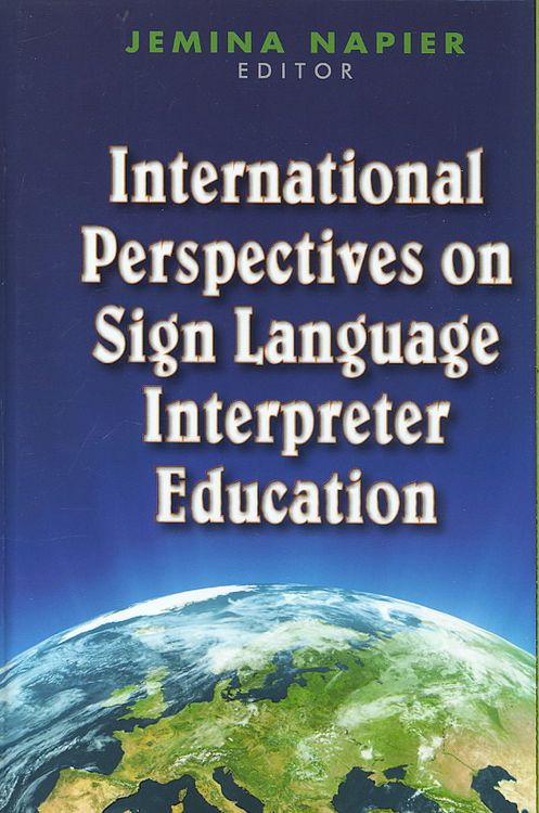 Produktbild: International Perspectives on Sign Language Interpreter Education