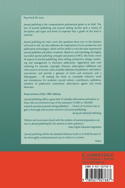 Produktbild: Journal Publishing