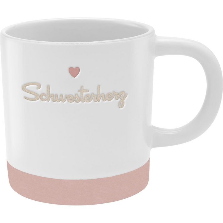 Produktbild: GRUSS & CO Tasse mit Gravur "Schwesterherz"