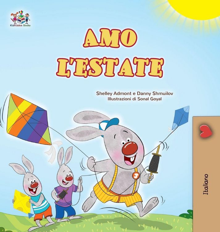 Produktbild: I Love Summer (Italian Children's Book)