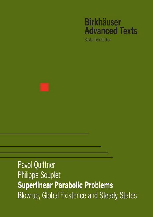Produktbild: Superlinear Parabolic Problems