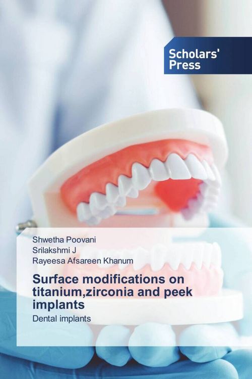 Produktbild: Surface modifications on titanium, zirconia and peek implants