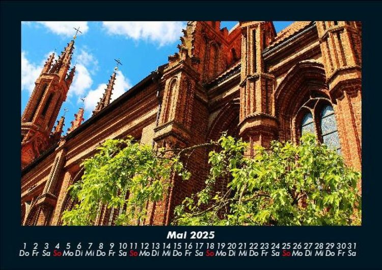 Produktbild: Architektur 2025 Fotokalender DIN A5