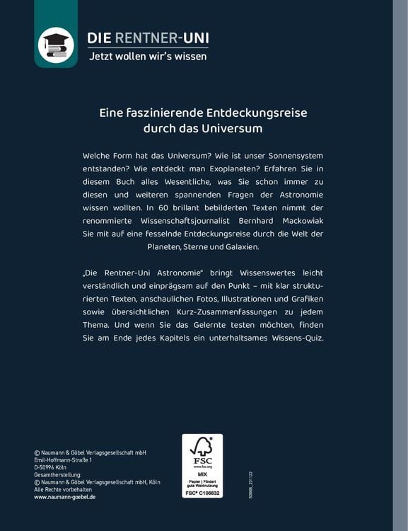 Produktbild: Astronomie - Wissen leicht gemacht