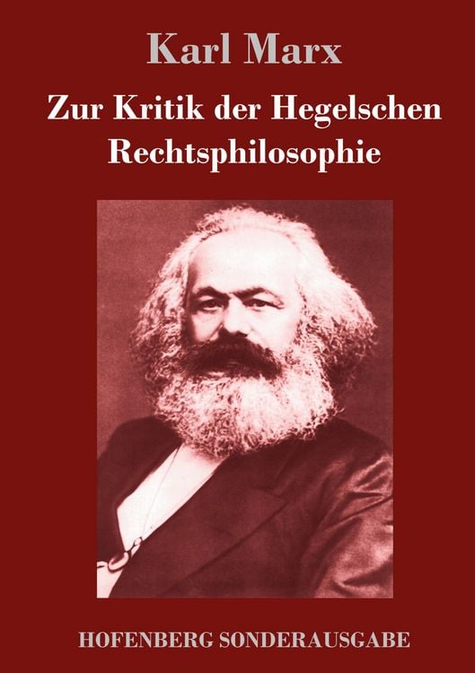 Produktbild: Zur Kritik der Hegelschen Rechtsphilosophie