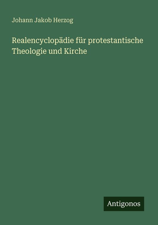 Produktbild: Realencyclop&auml;die f&uuml;r protestantische Theologie und Kirche