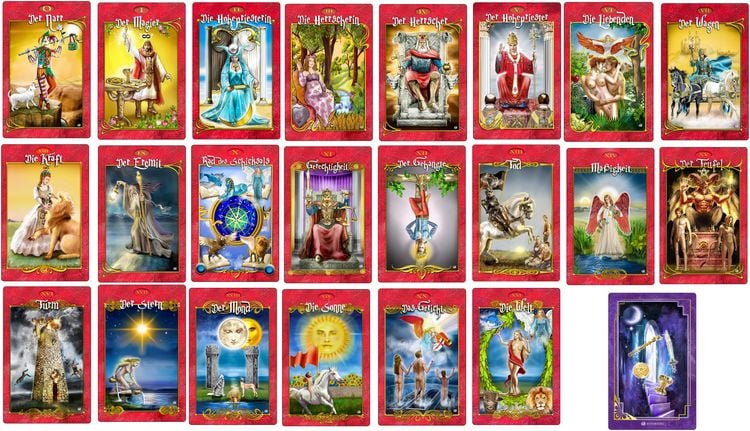 Produktbild: Tarotkarten Artdesign Osorio