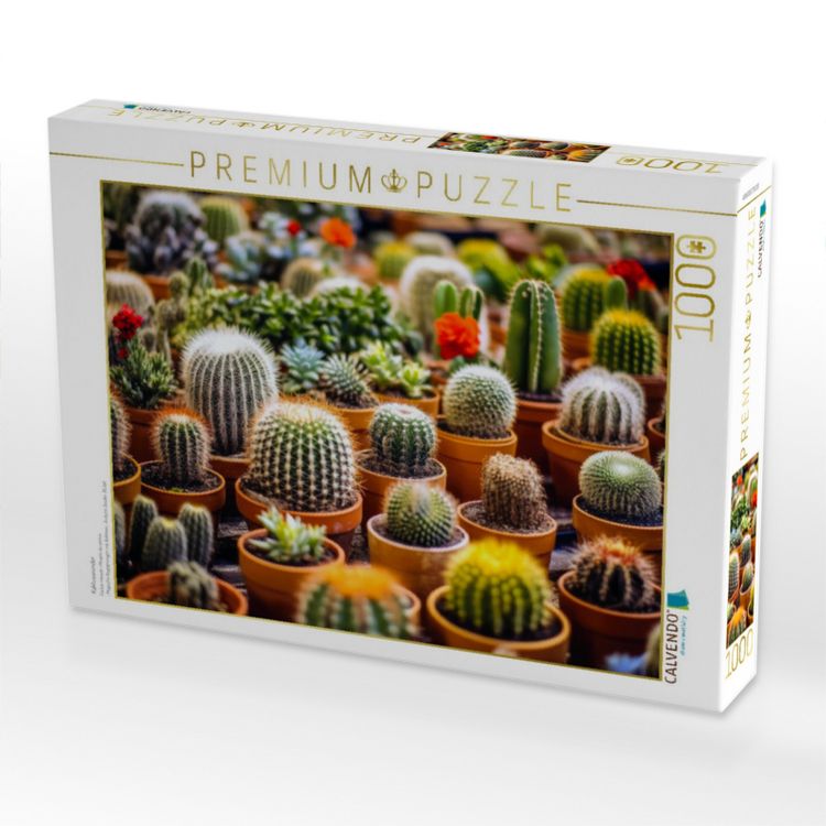 Produktbild: CALVENDO Puzzle Kaktuswunder | 1000 Teile Lege-Gr&ouml;&szlig;e 64x48cm Foto-Puzzle f&uuml;r gl&uuml;ckliche Stunden