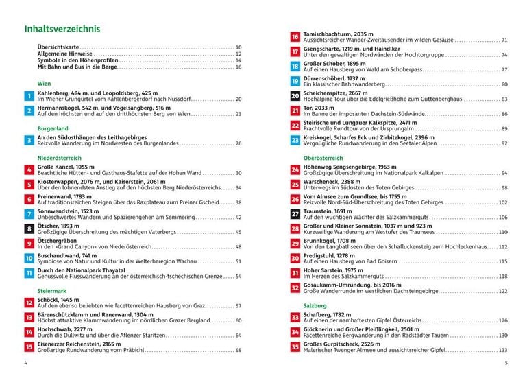 Produktbild: Mit Bahn und Bus zum Berg - Österreich