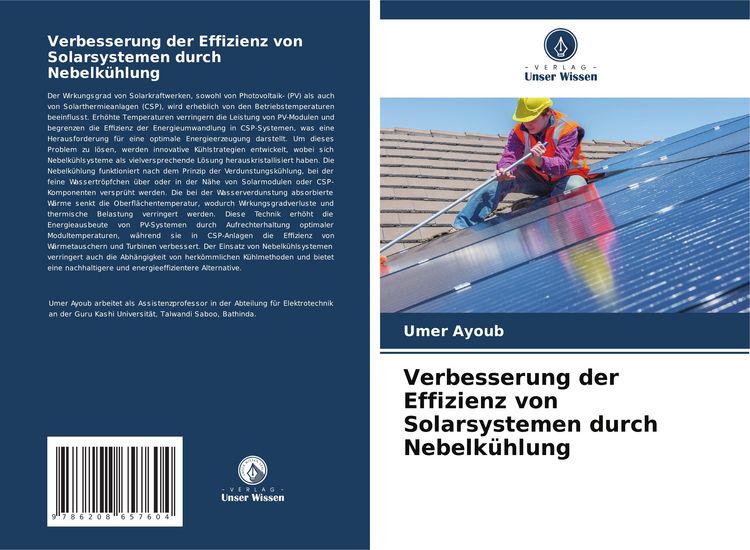 Produktbild: Verbesserung der Effizienz von Solarsystemen durch Nebelk&uuml;hlung