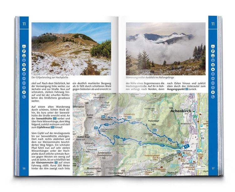 Produktbild: KOMPASS Wanderf&uuml;hrer Achensee, Karwendel, Brandenberger Alpen, Rofan, 55 Touren mit Extra-Tourenkarte