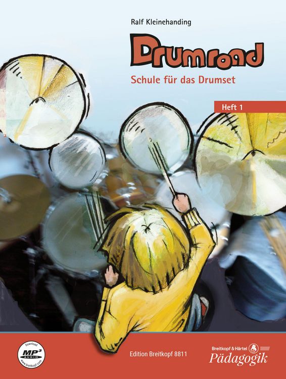Produktbild: Drumroad - Schule f&uuml;r das Drumset Heft 1
