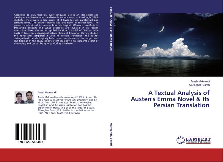 Produktbild: A Textual Analysis of Austen's Emma Novel & Its Persian Translation